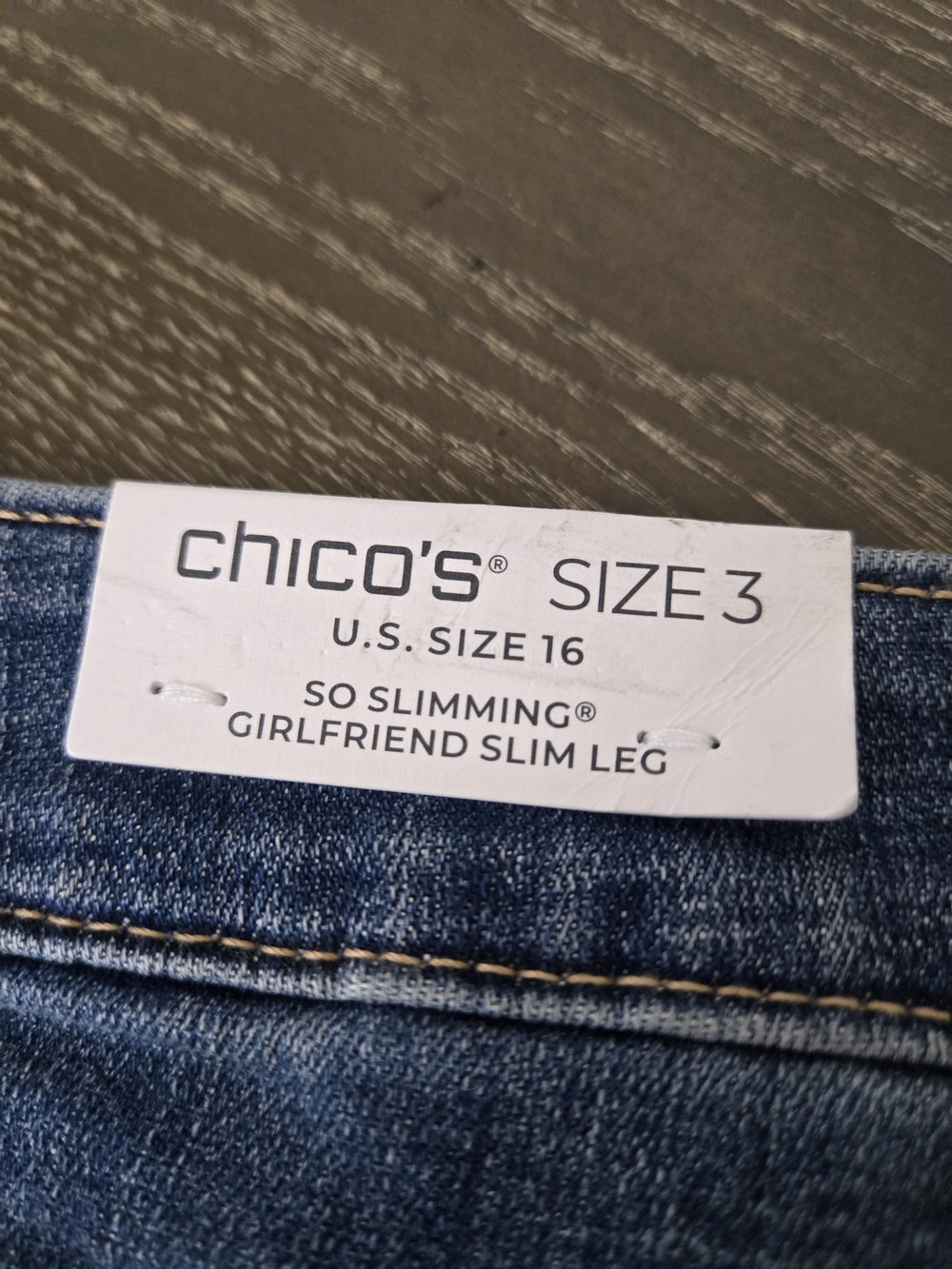 Chico’s So Slimming Girlfriend Capris 16 NWT - Picture 14 of 15